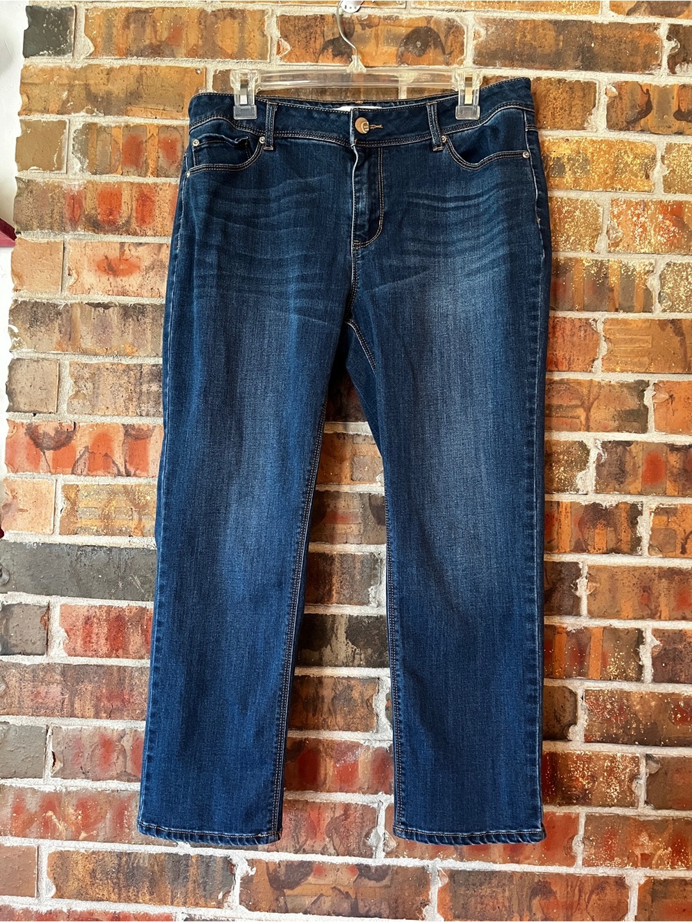Cato Women’s Contemporary Medium Wash Blue Denim Jeans Size:12